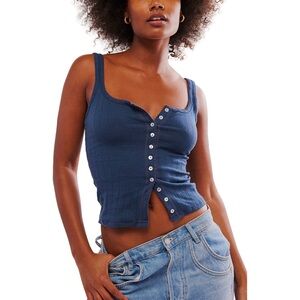 FP Movement by Free People Blue Camisole